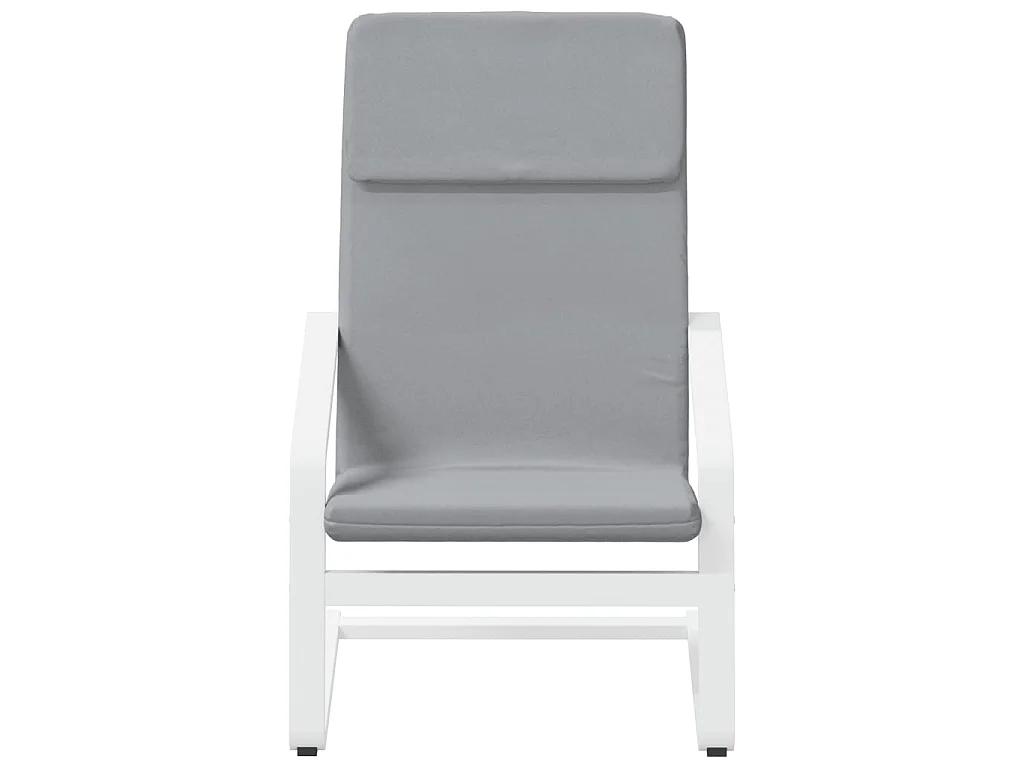 Relaxsessel Hellgrau Stoff