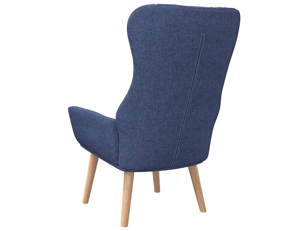 Relaxsessel Blau Stoff
