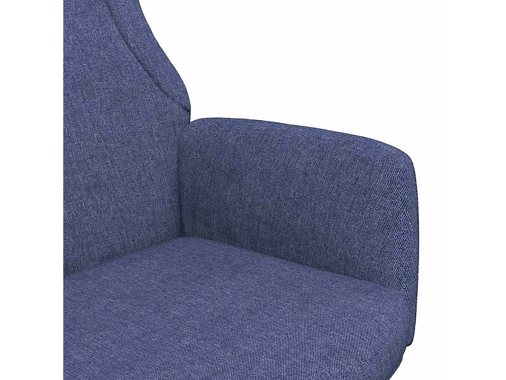 Relaxsessel Blau Stoff