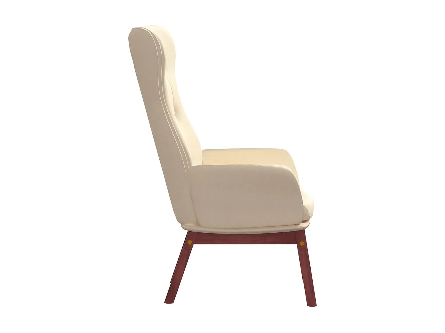 Sedia Relax Crema in Tessuto