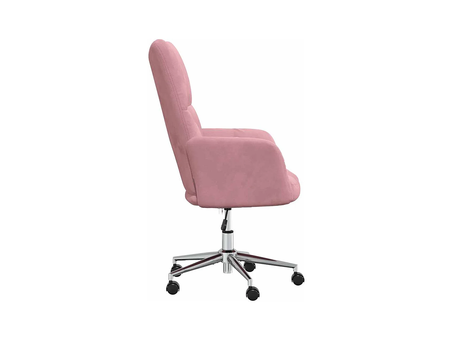 Chaise de relaxation Rose Velours