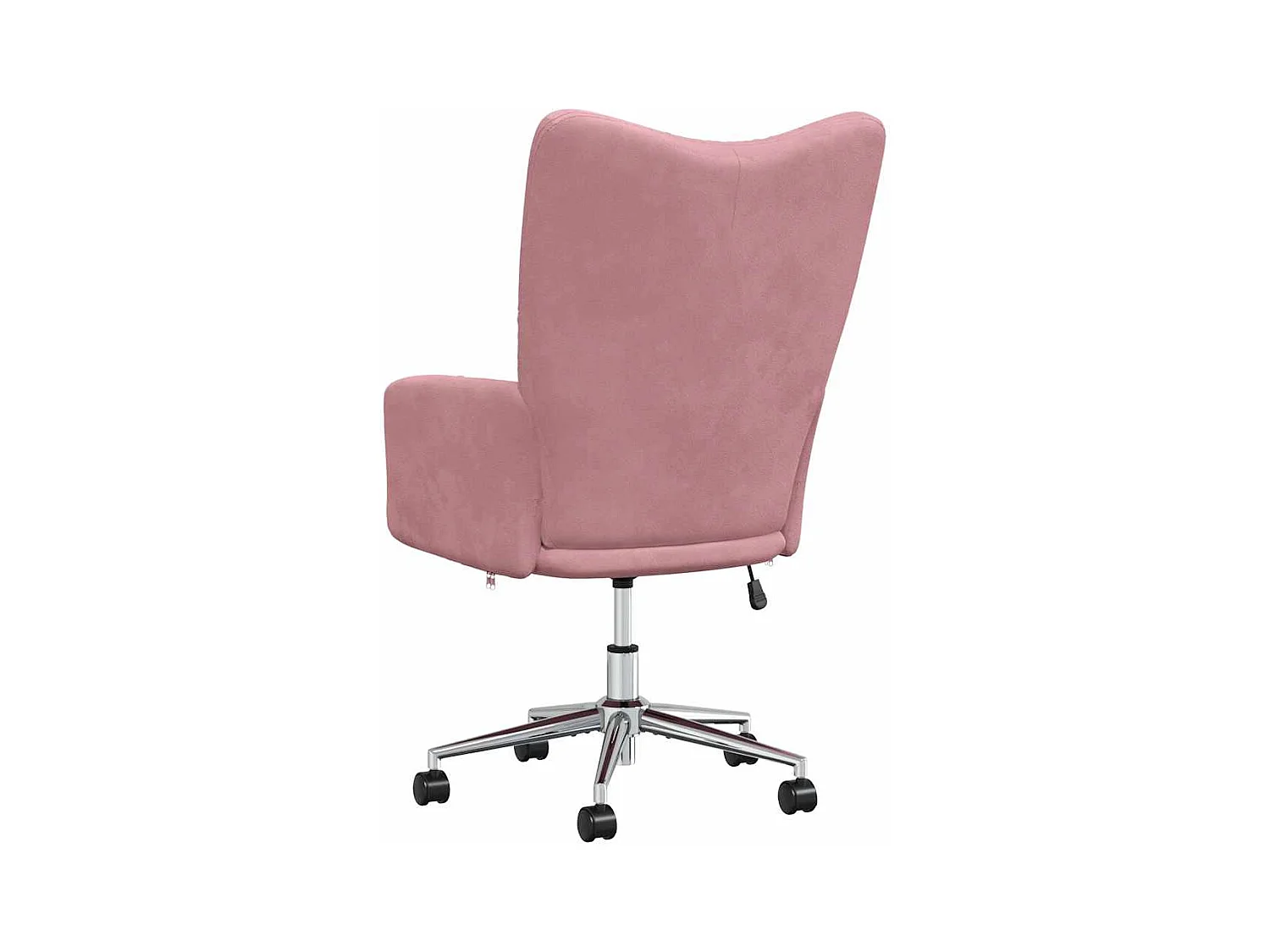 Chaise de relaxation Rose Velours