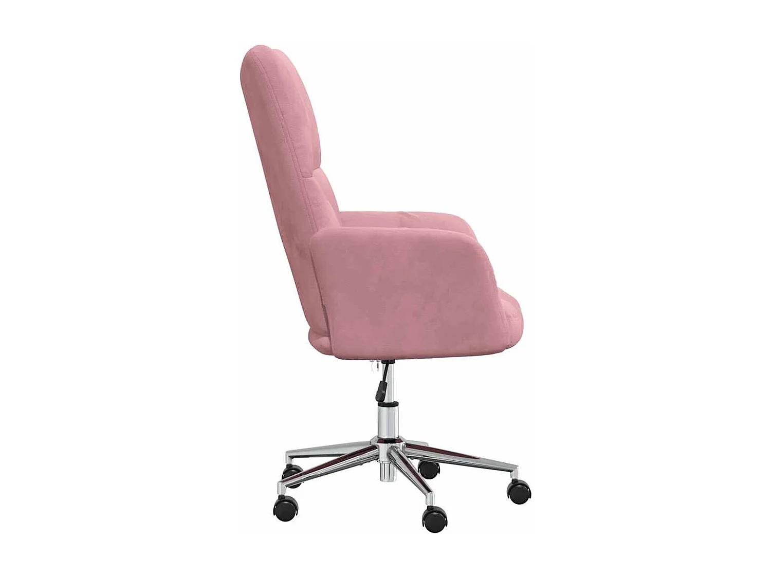 Chaise de relaxation Rose Velours