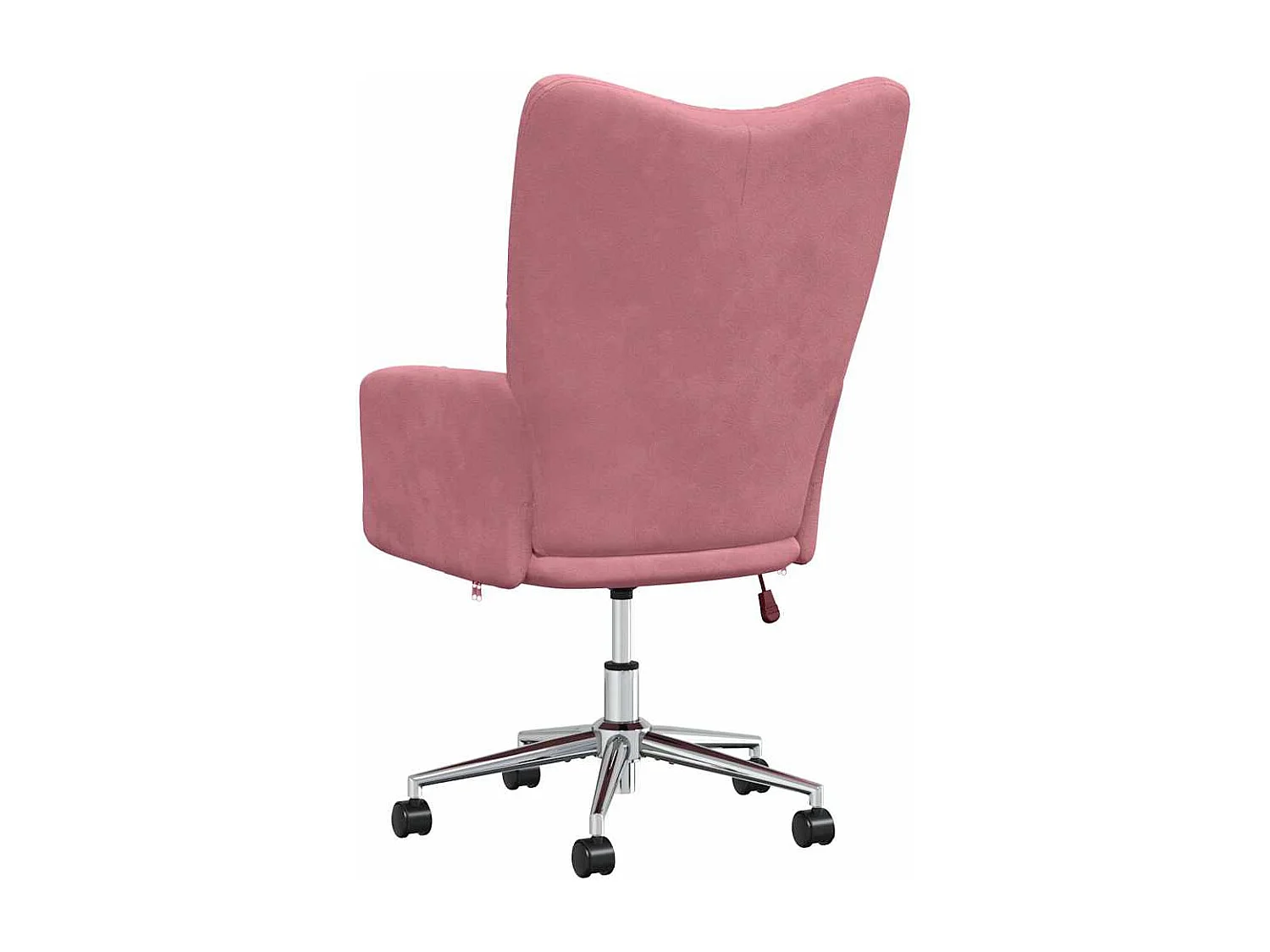 Chaise de relaxation Rose Velours