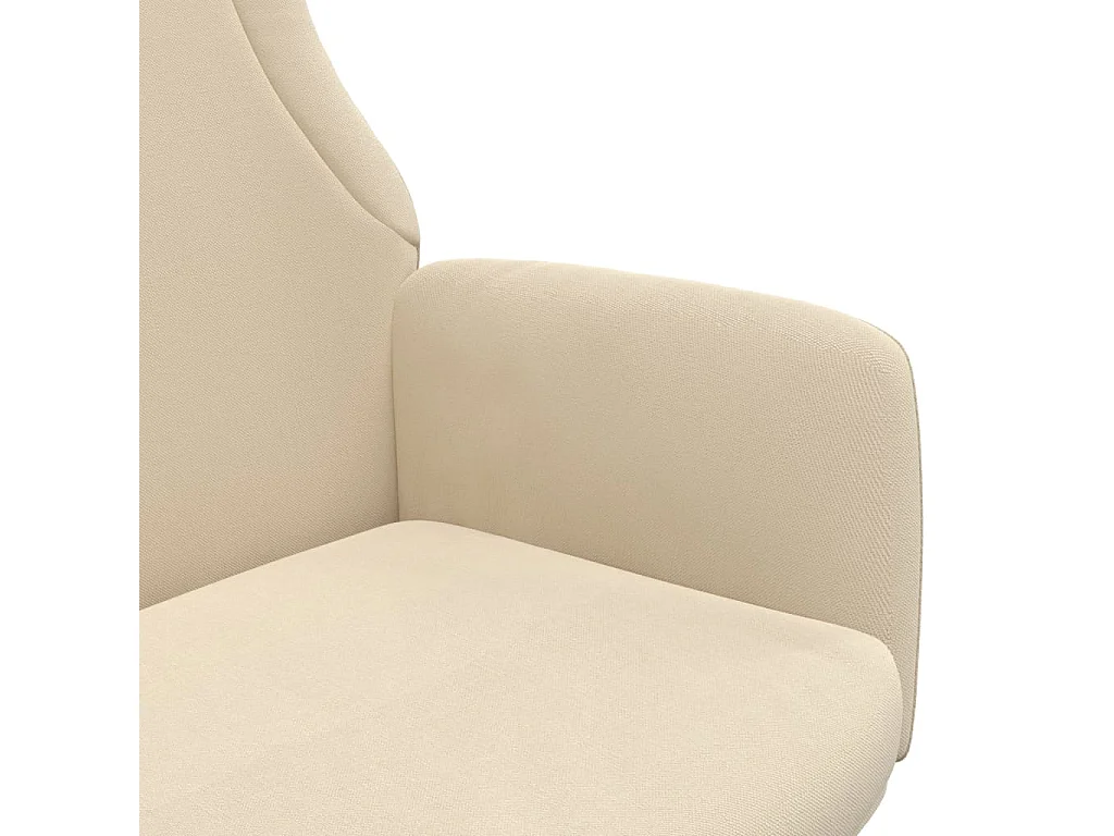 Sedia Relax Crema in Tessuto