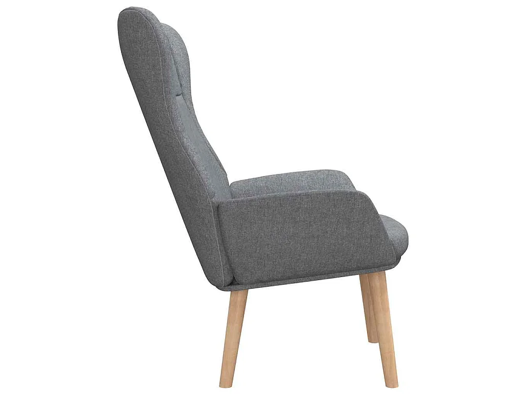 Relaxsessel Hellgrau Stoff