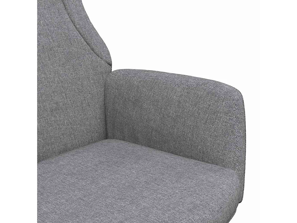 Relaxsessel Hellgrau Stoff