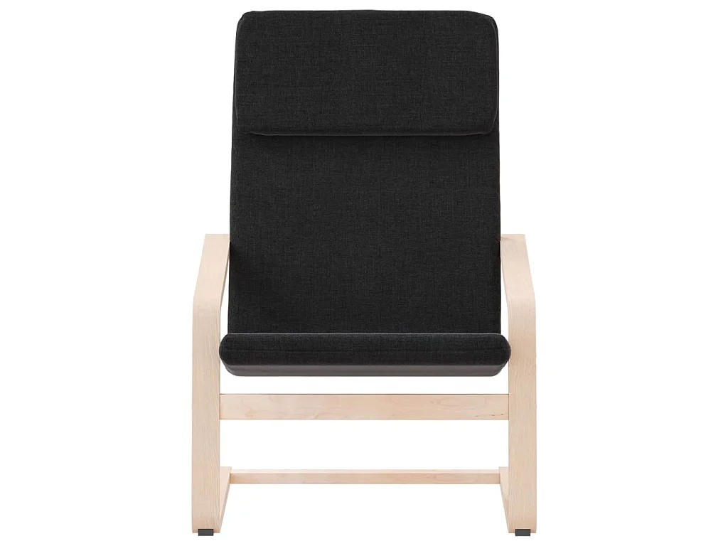 Relaxsessel Schwarz Stoff