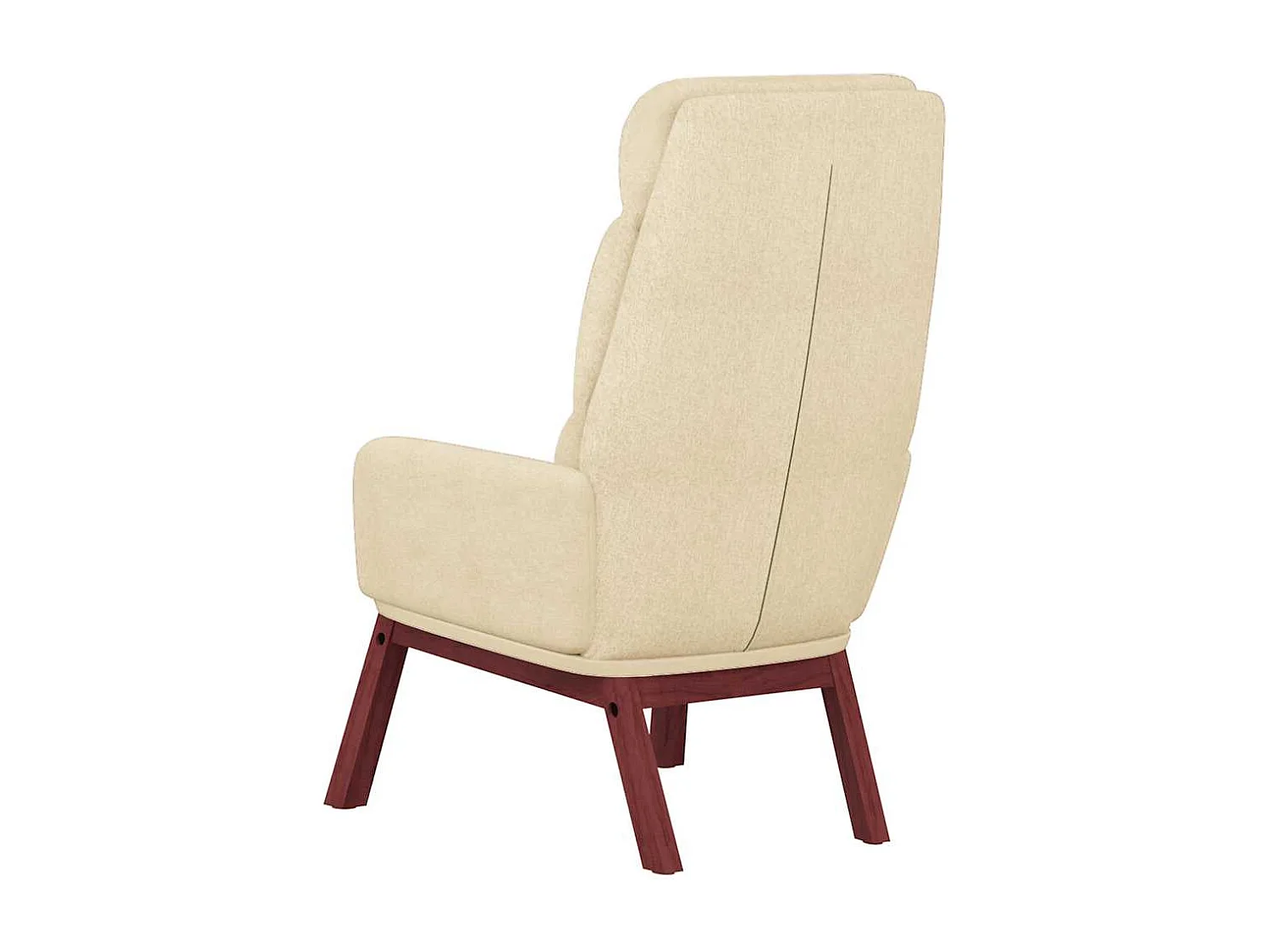 Chaise de relaxation Crème Tissu