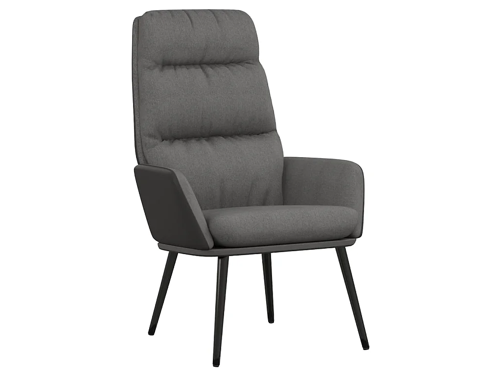 Relaxsessel Hellgrau Stoff