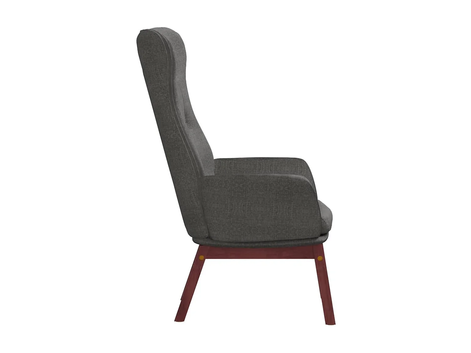 Relaxsessel Dunkelgrau Stoff