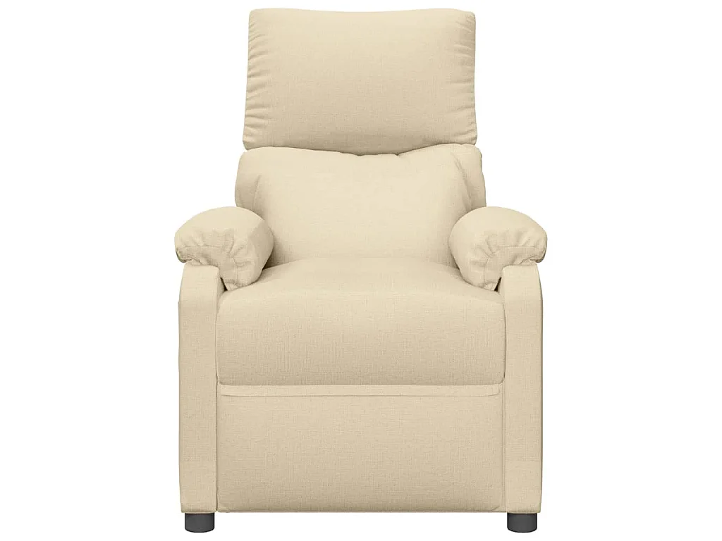 Fauteuil électrique de massage Crème Tissu