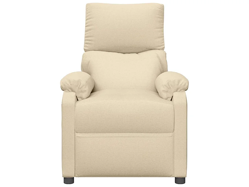 Fauteuil électrique de massage Crème Tissu