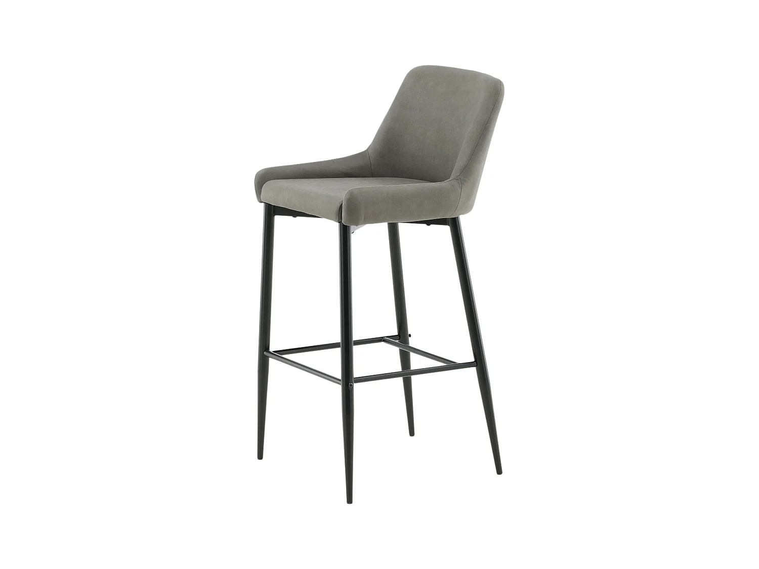 Tabouret De Bar PLAZA BS 1NOS 48x57x105 Gris