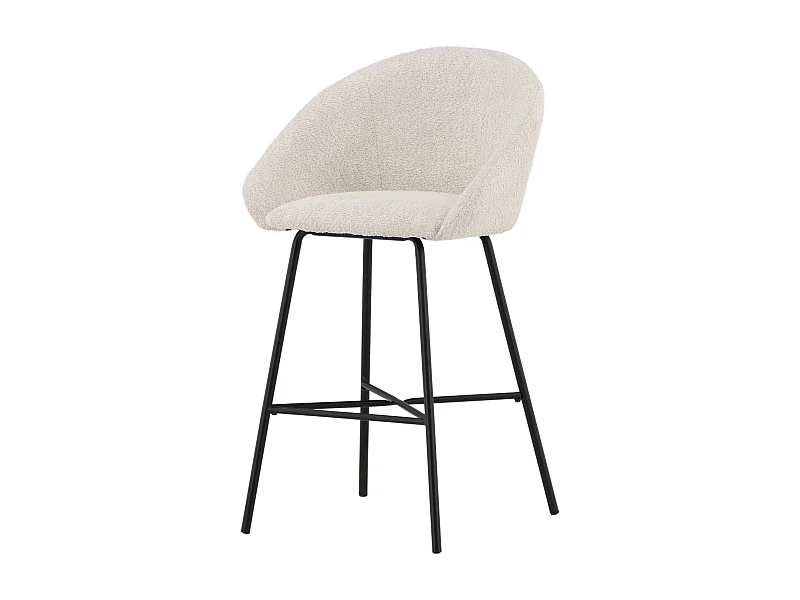 Banco Bar VELVET BS 1NOS 59x54x96 Branco