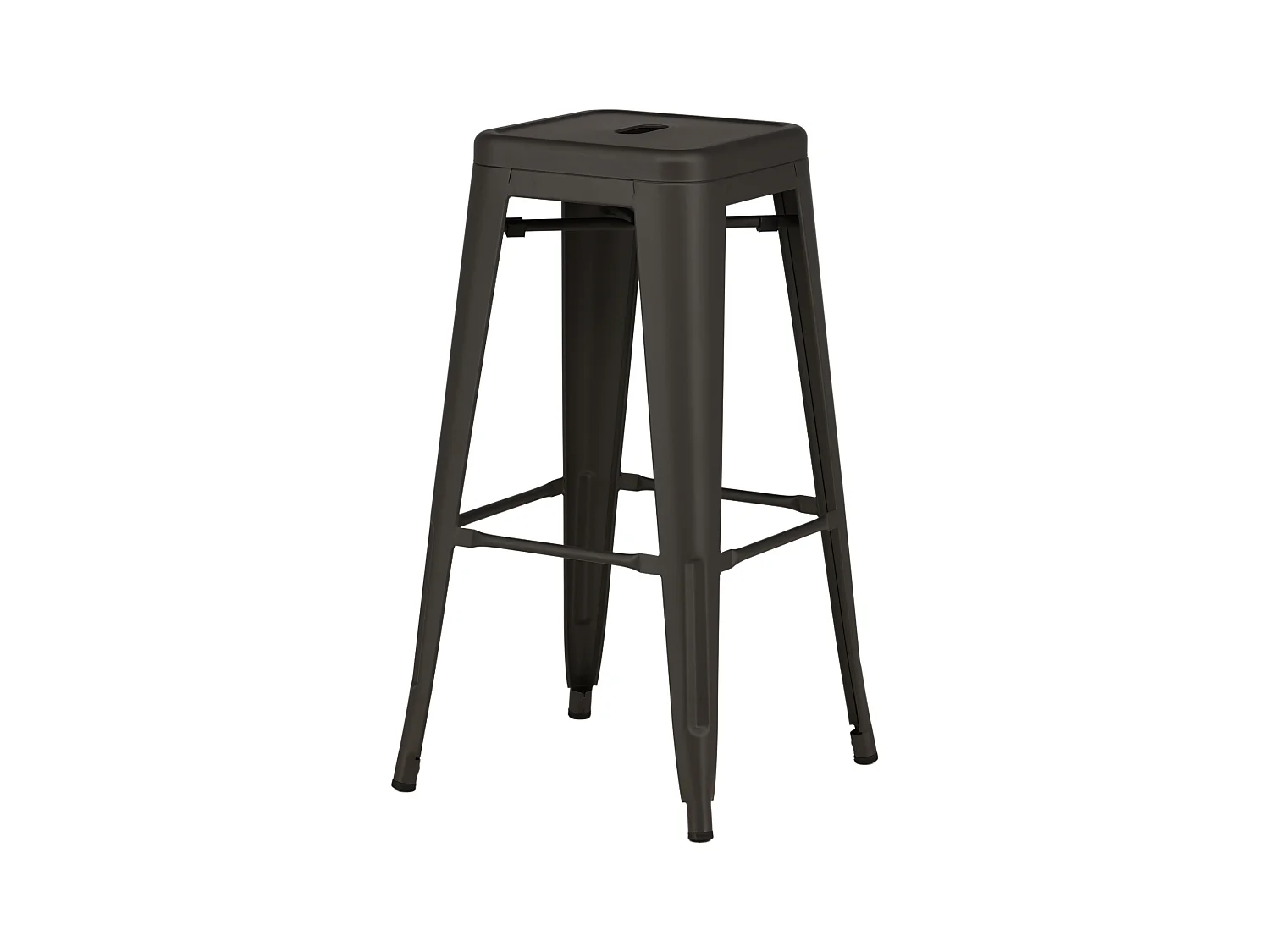 Tabouret De Bar TEMPE BS 1NOS 43x43x76 Grisfoncé