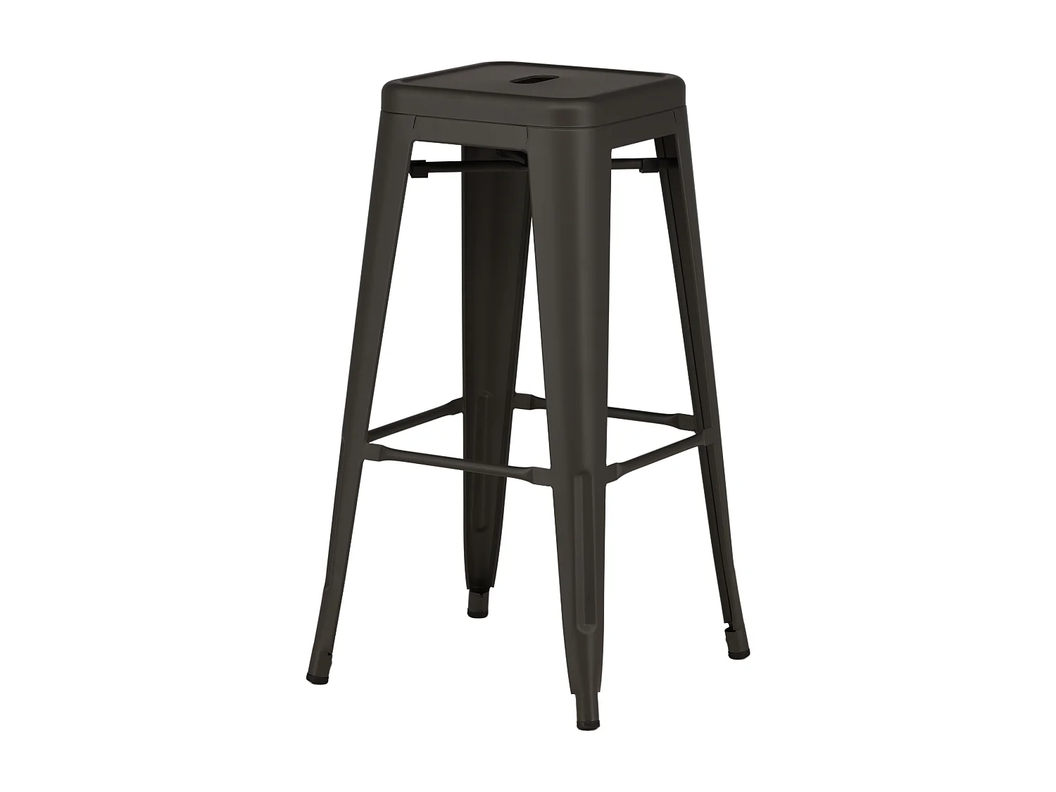 Tabouret De Bar TEMPE BS 1NOS 43x43x76 Grisfoncé