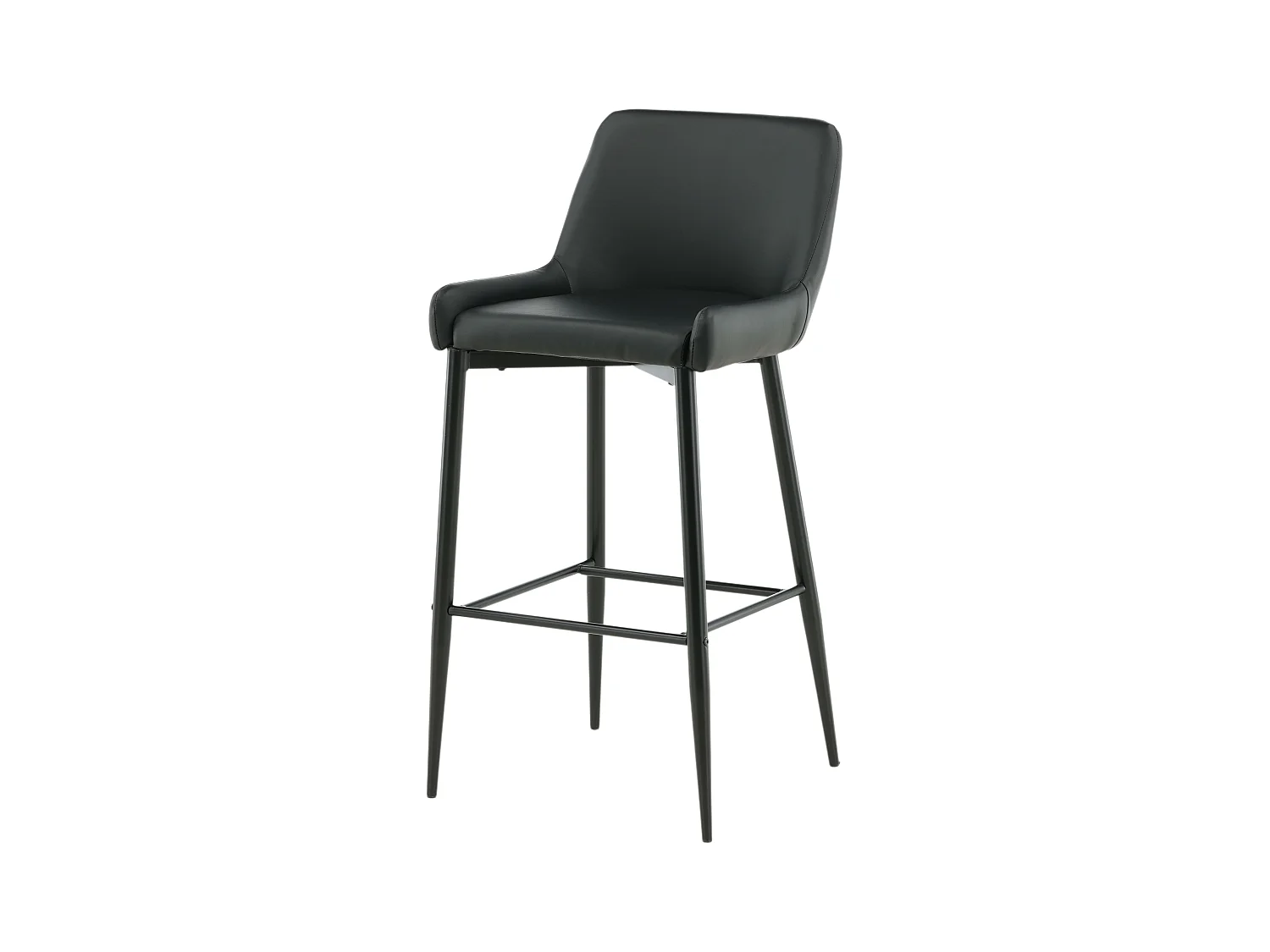 Tabouret De Bar PLAZA BS 1NOS 48x57x105 Noir