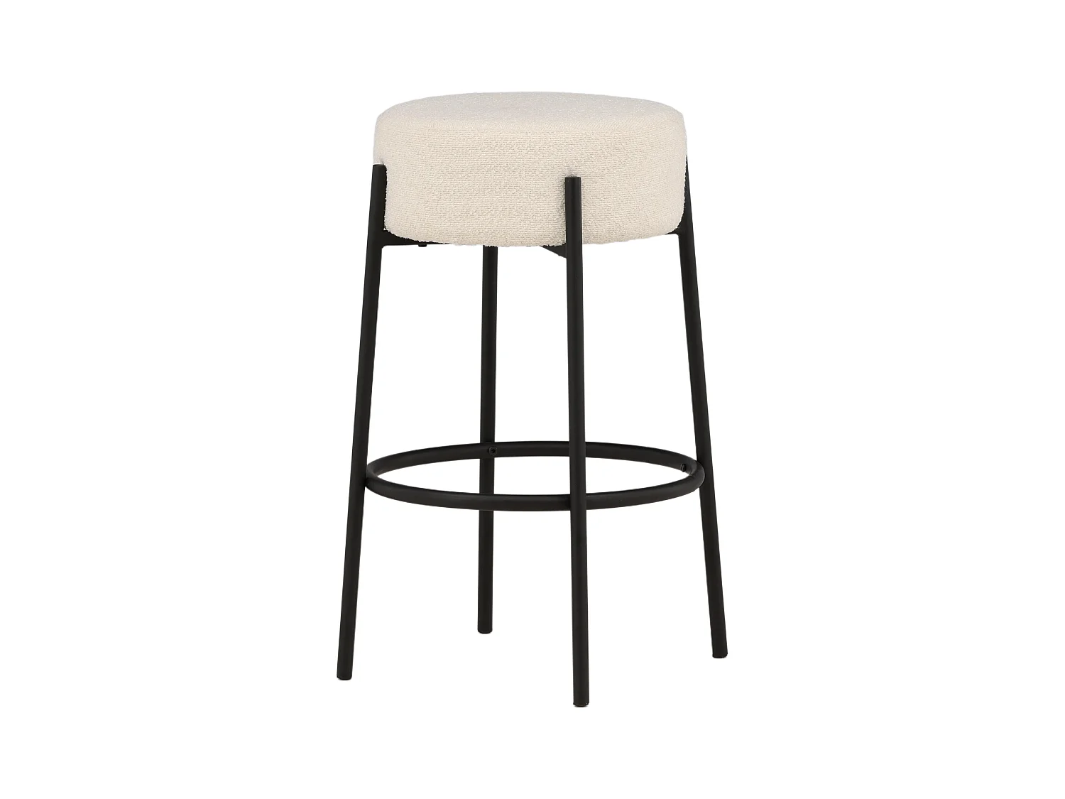 Tabouret De Bar TUCSON BS 1NOS 50x50x70 Blanc