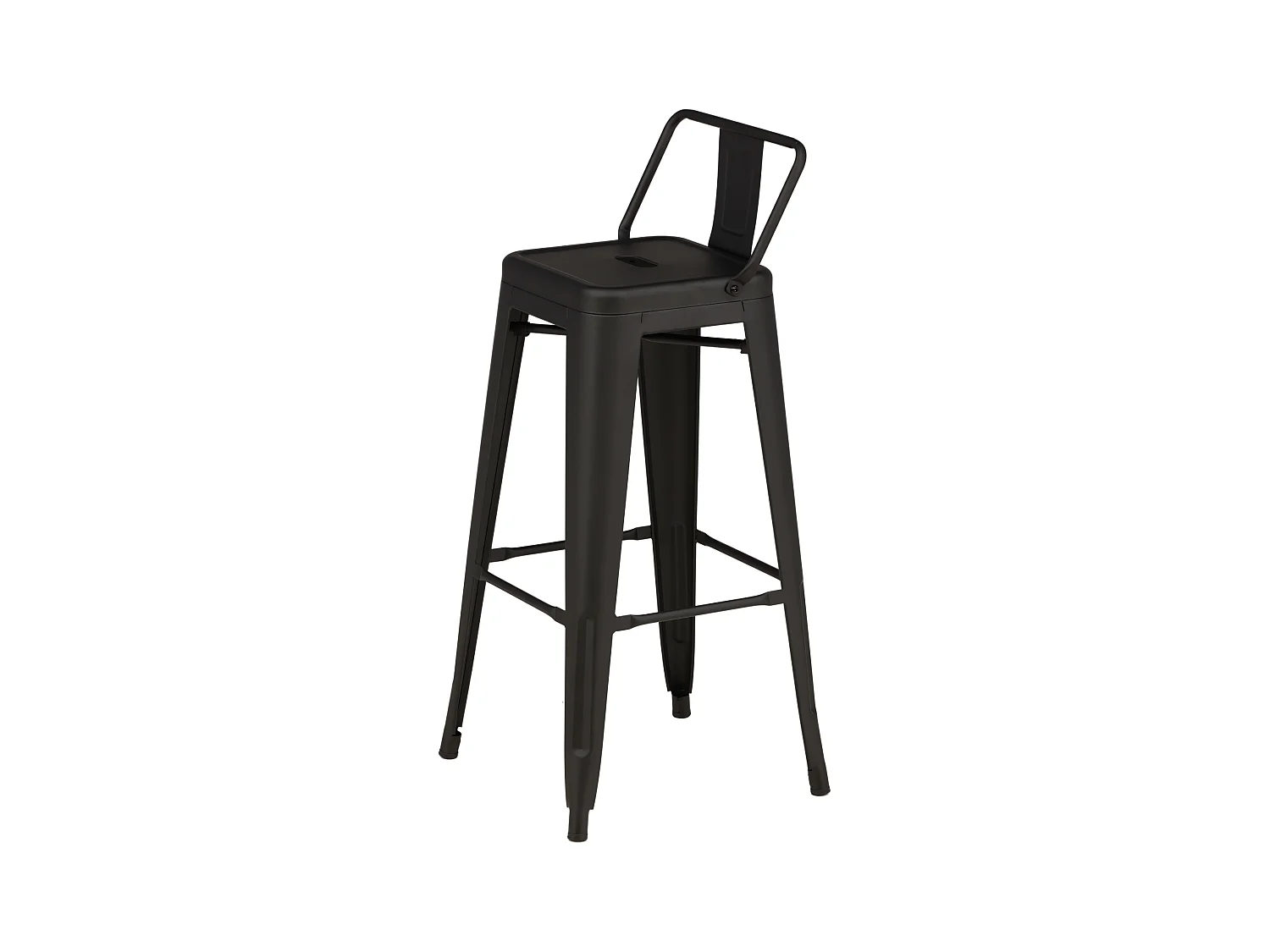 Tabouret De Bar TEMPE BS 1NOS 43x43x94 Noir