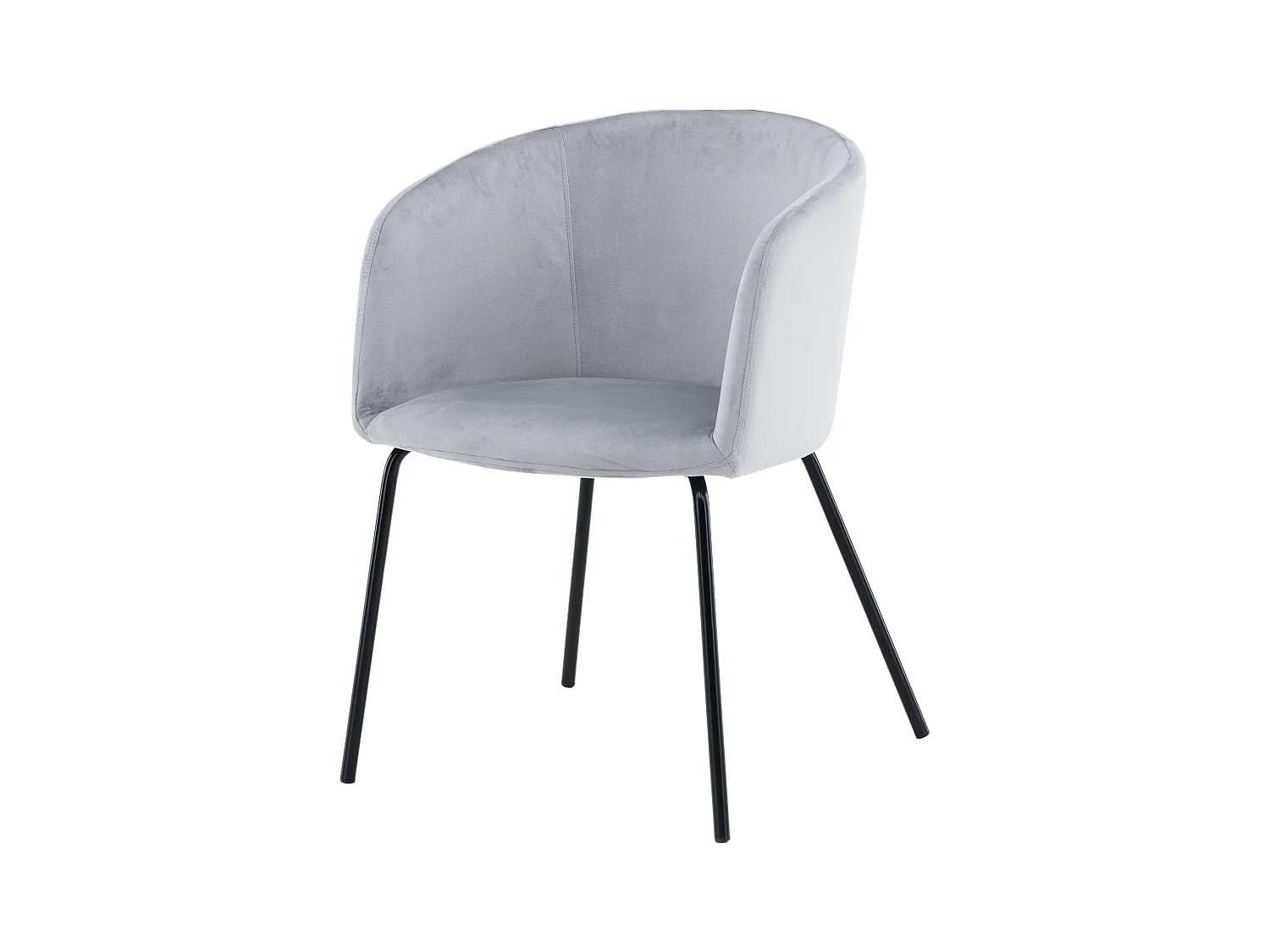 Chaise BERIT DRC 1NOS 55x55x78 Gris