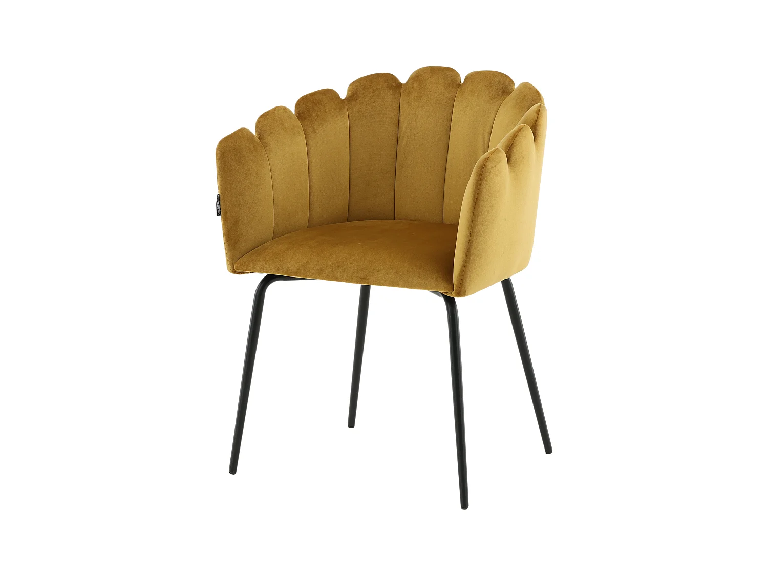Chaise LIMHAMN DRC 1NOS 61x54x77 Jaune