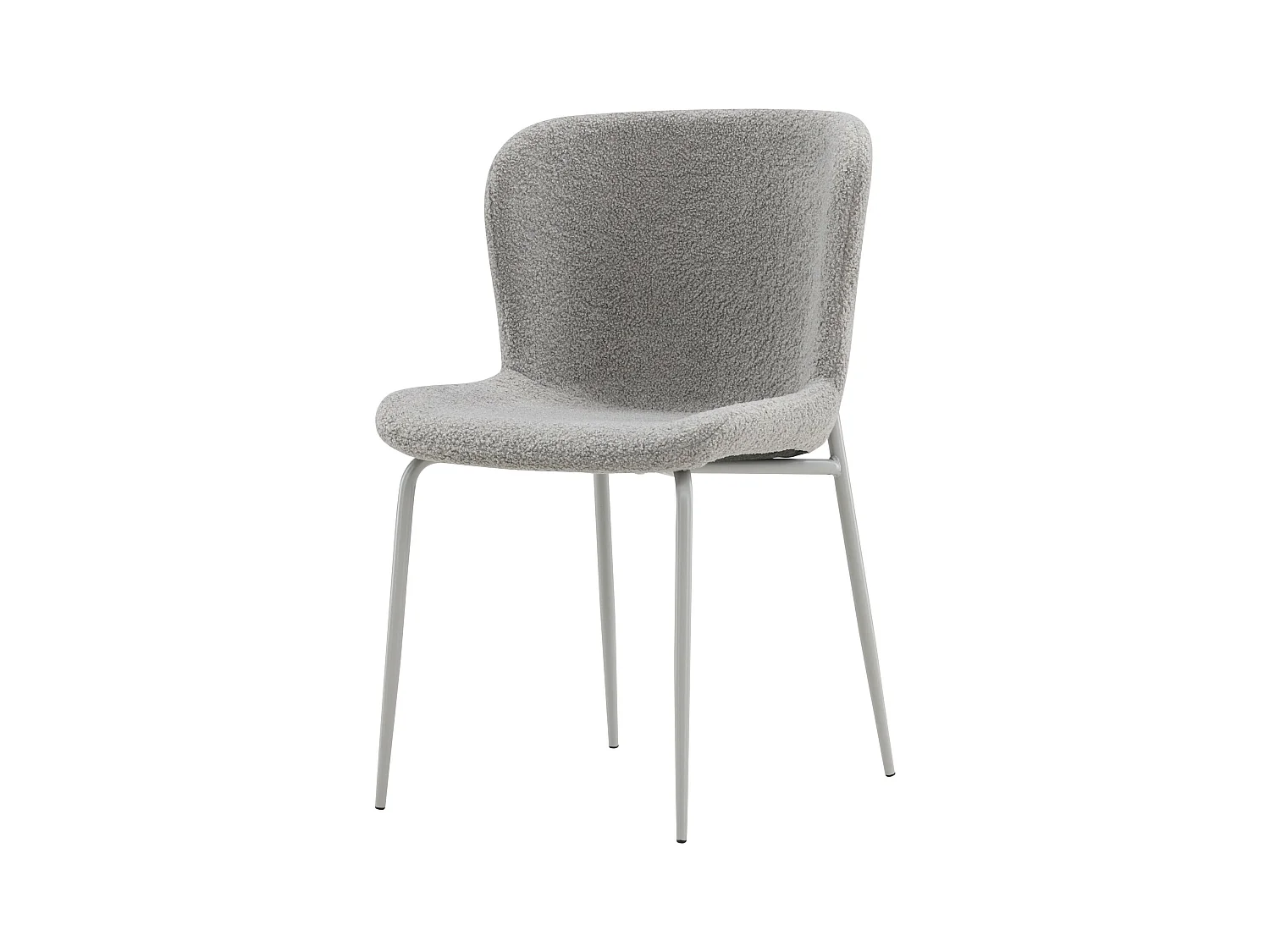 Chaise MODESTO DRC 1NOS 52x60x82 Gris