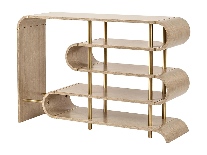 Mesa De Consola STILIG CONT122 122x36x81 Gris