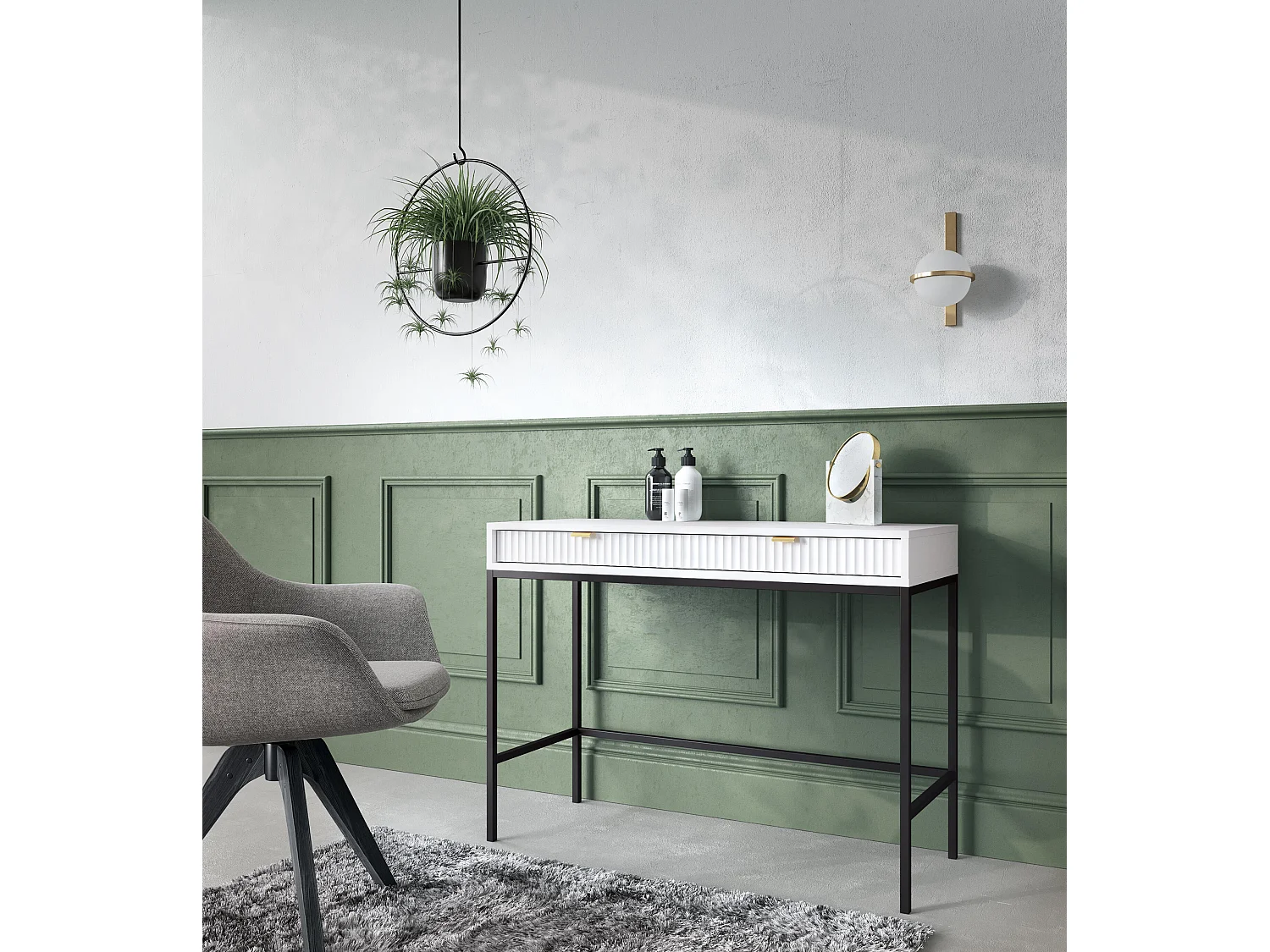 Consoletafel AVON CONT104 104x50x77 Wit