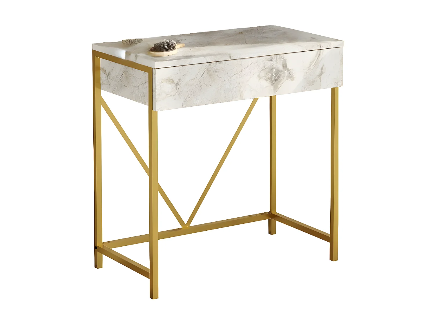 Consoletafel VOYAGE CONT72 72x40x75 Grijs