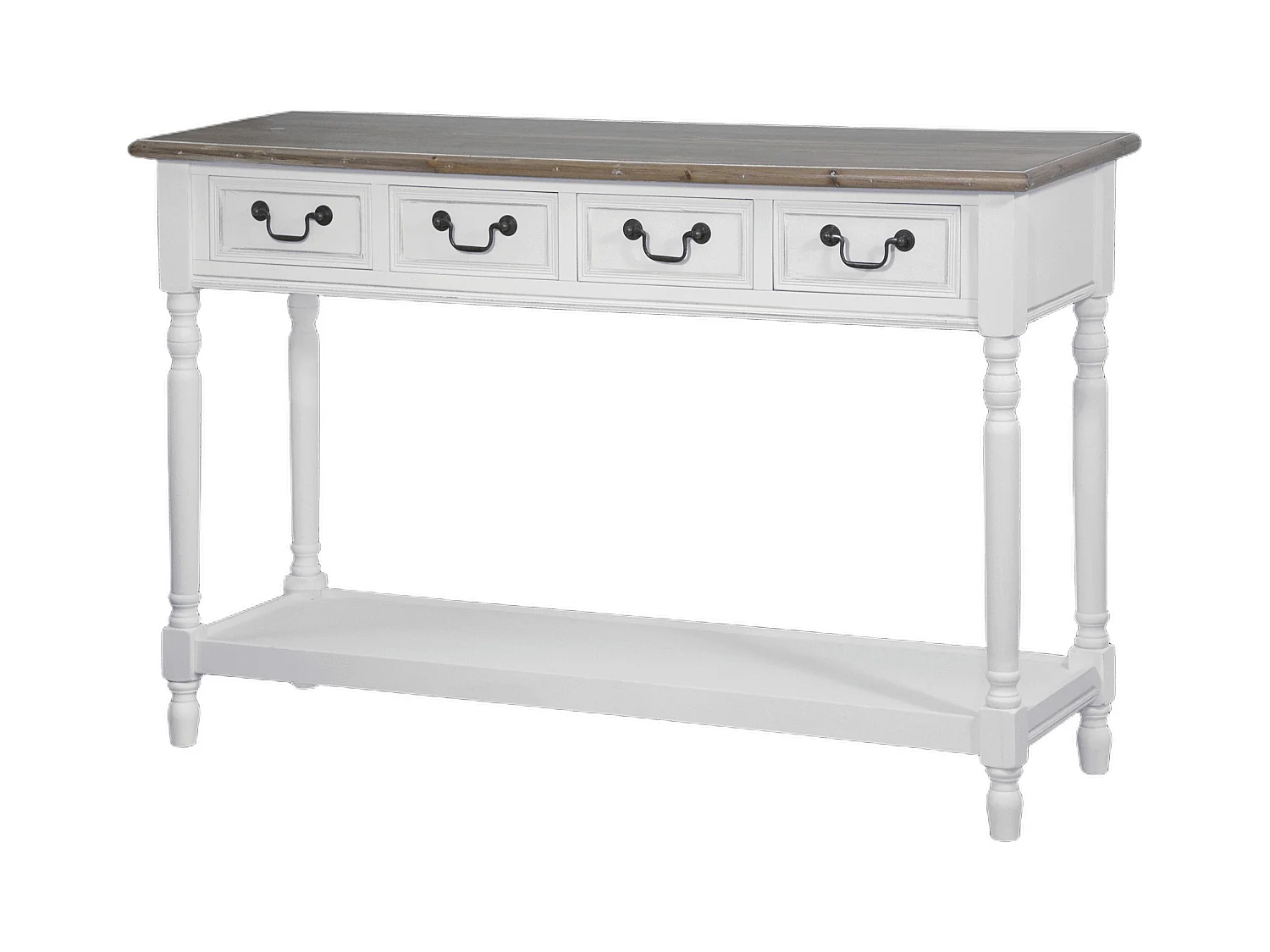 Mesa De Consola RIMINI WHITE CONT122 122x41x79 Blanco