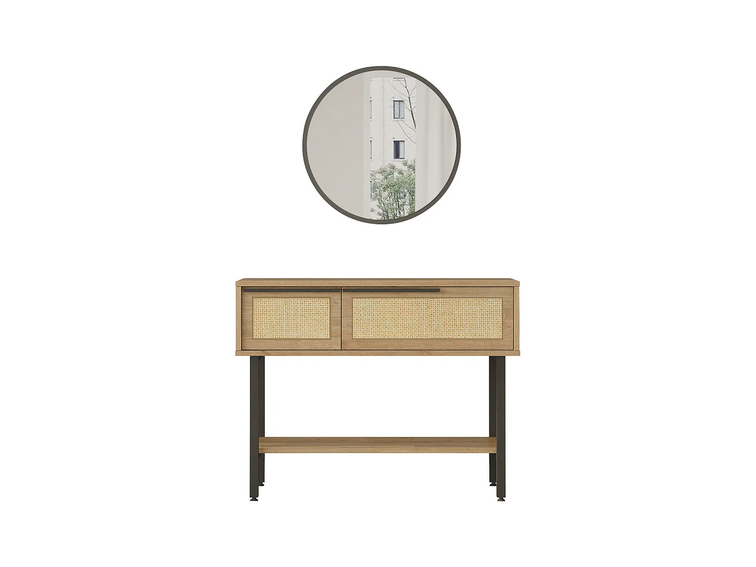 Consoletafel OCEAN CONT100 100x30x76 Lichtbeige