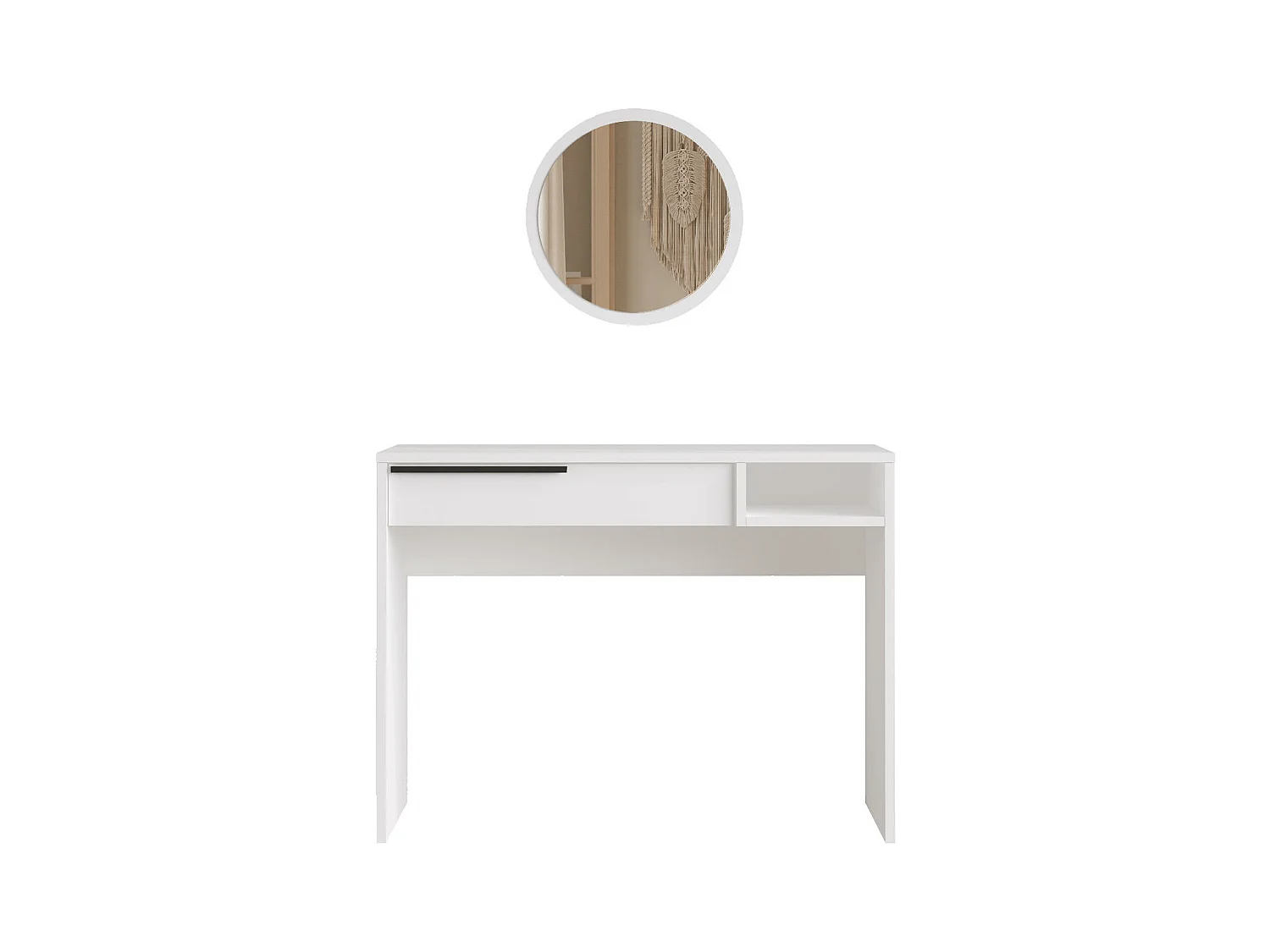 Console OCEAN CONT100 100x45x75 Blanc