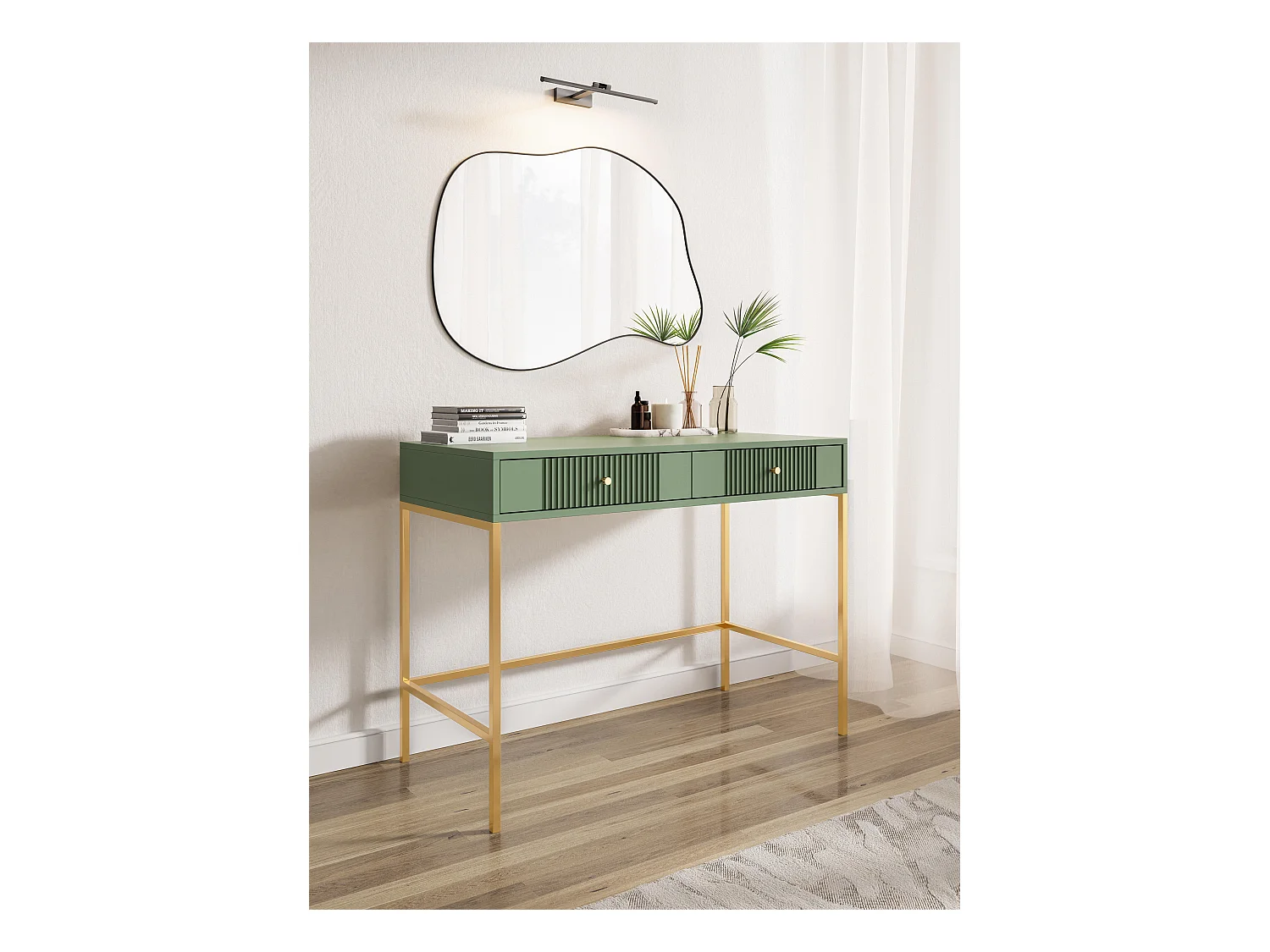 Mesa De Consola ISEO CONT104 104x50x79 Verde