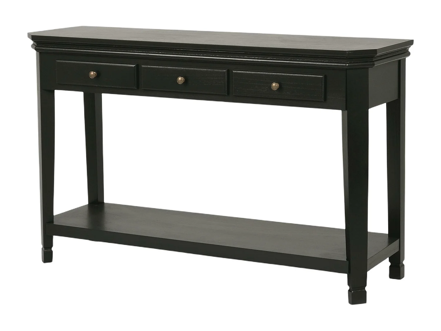 Consoletafel CESENA CONT128 128x40x80 Zwart