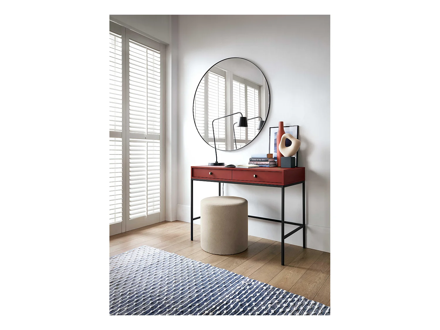 Console MONO CONT103 103x50x77 Rouge