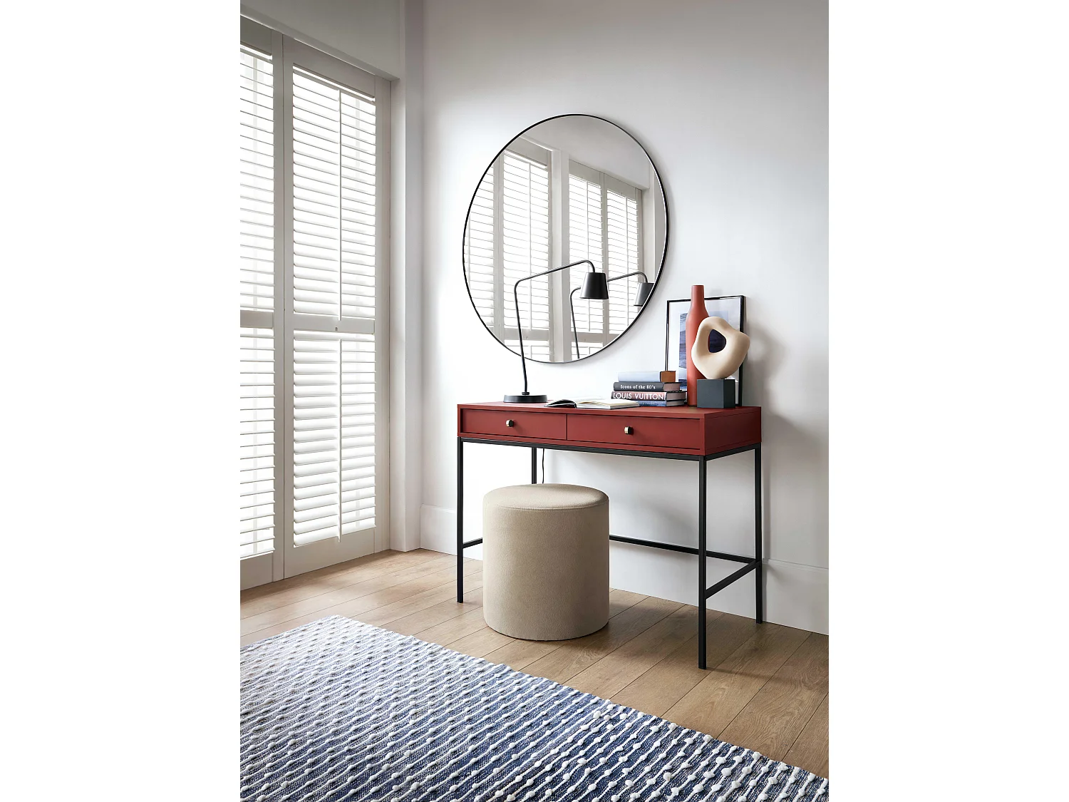 Console MONO CONT103 103x50x77 Rouge