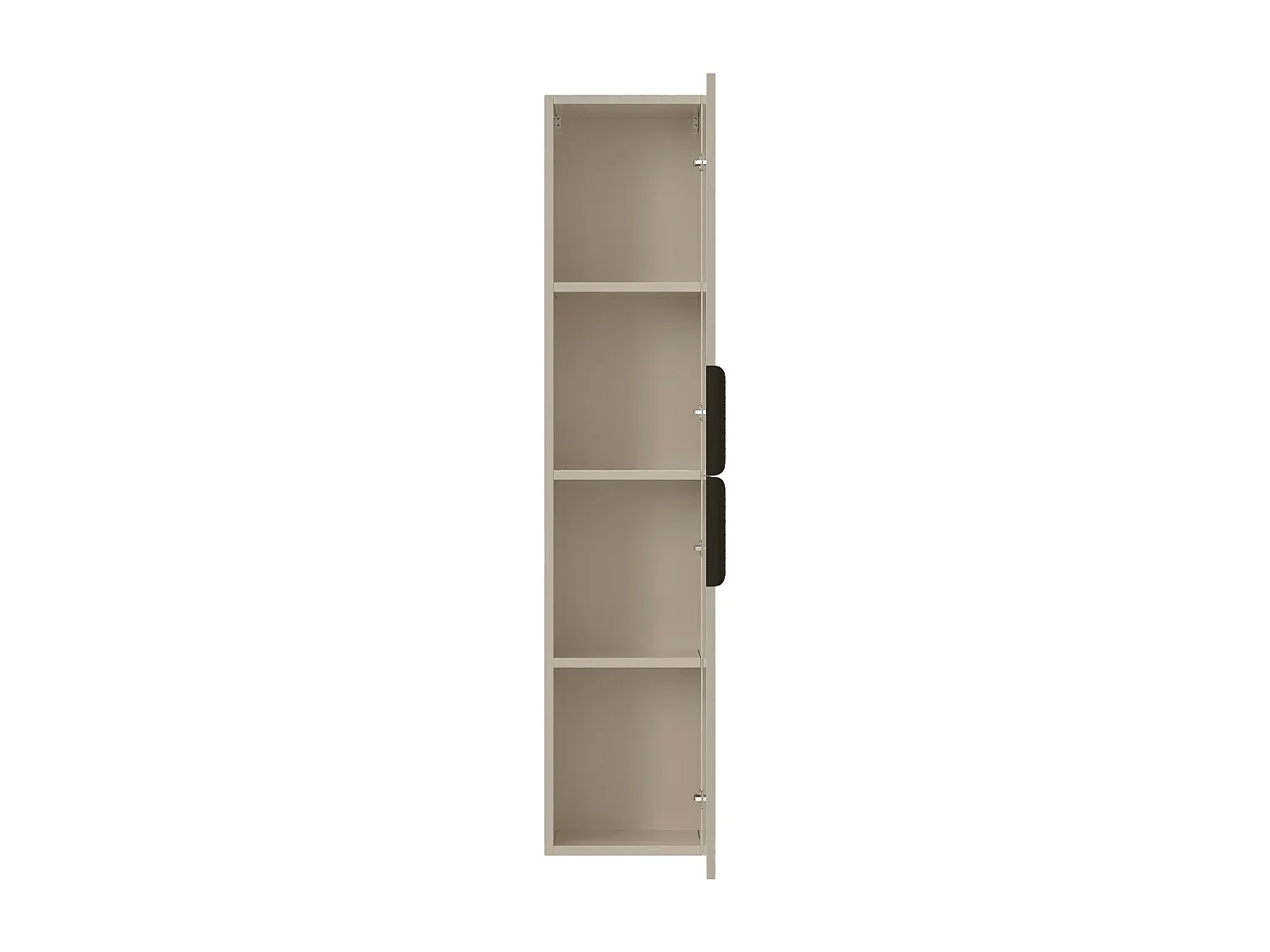 Hangend badkamermeubel met reliëf - Beige - H160 cm - DALIKO