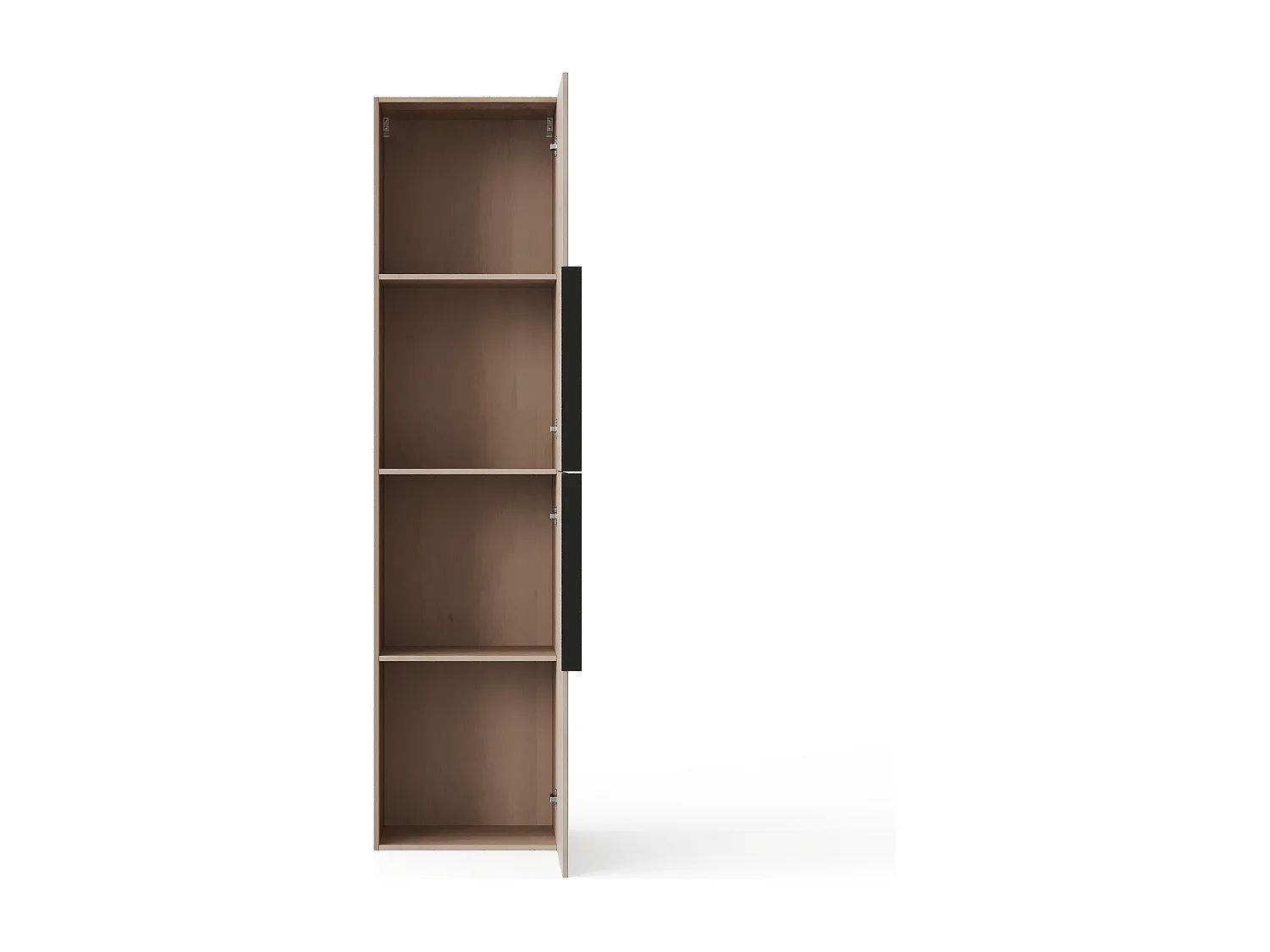 Hangkast voor badkamer - Licht naturel - H140 cm - NISAYA