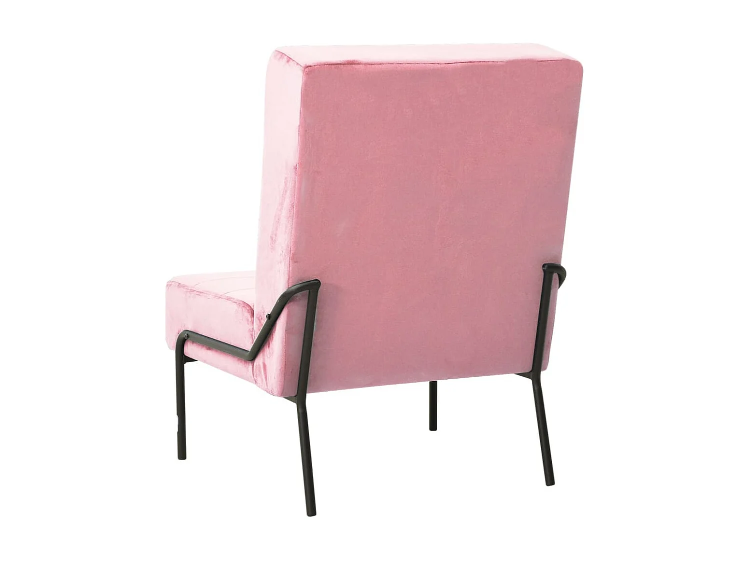 Chaise de relaxation 65x79x87 cm Rose Velours
