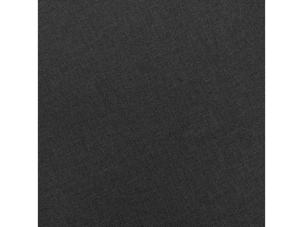 Sillón con reposapiés tela gris oscuro