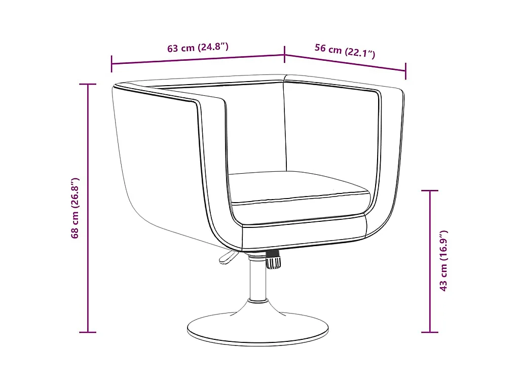 Cadeiras de bar 2 pcs couro artificial preto