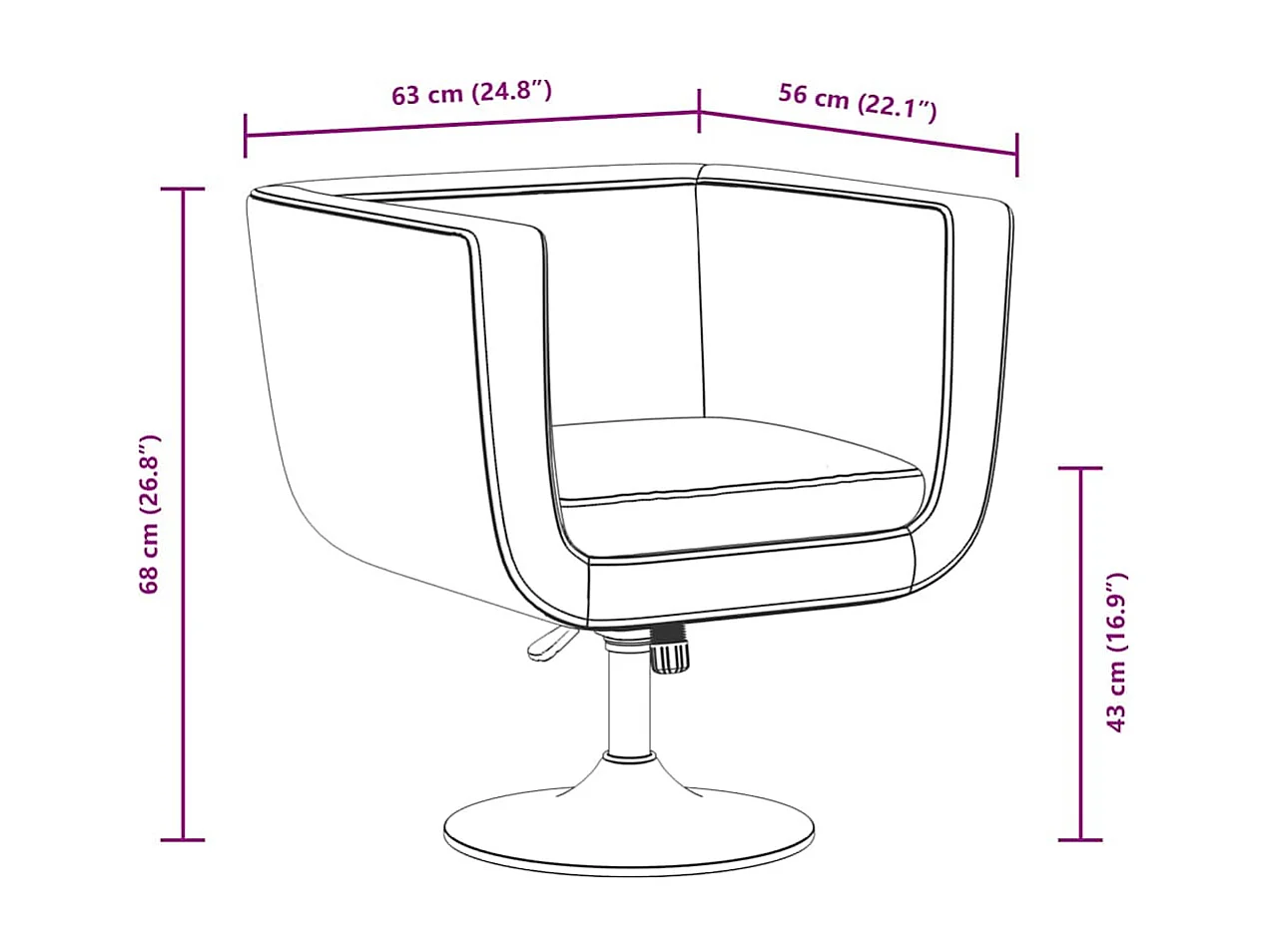 Chaises de bar lot de 2 blanc similicuir
