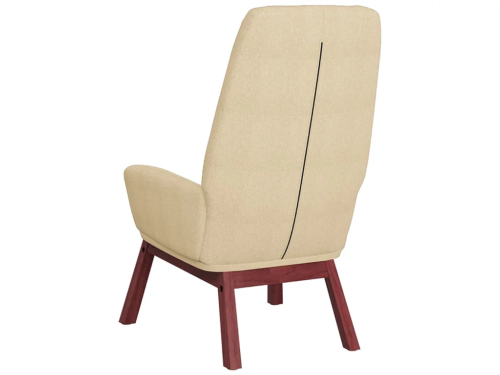 Relaxsessel Creme Stoff