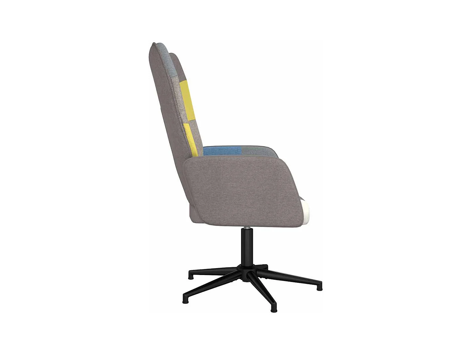 Chaise de relaxation Patchwork Tissu