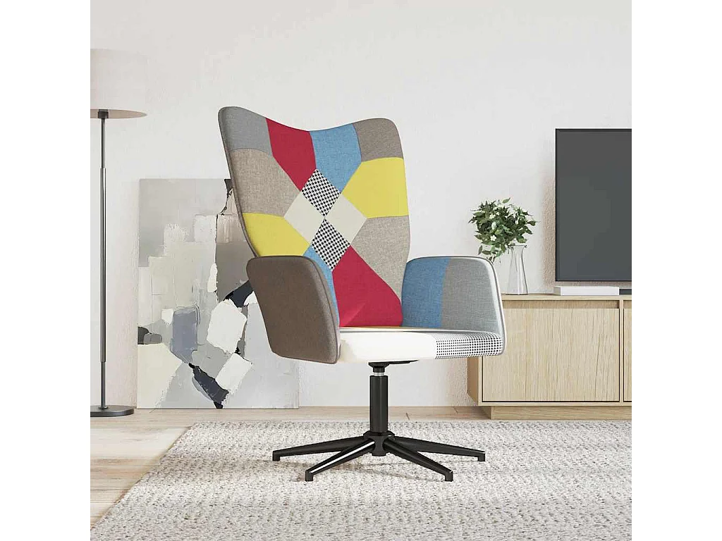 Relaxsessel Patchwork Stoff