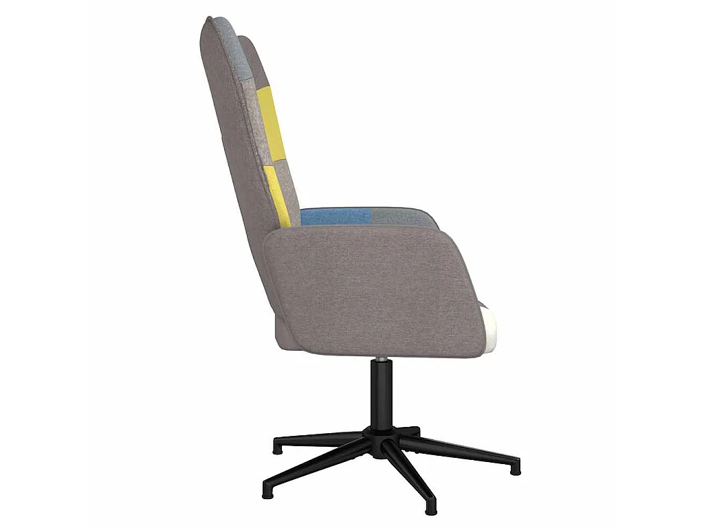 Cadeira de descanso tecido de retalhos