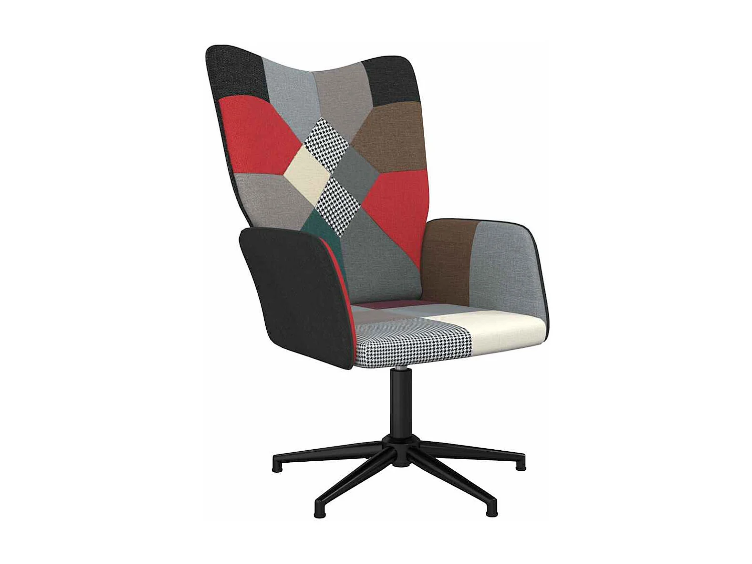 Sedia Relax in Tessuto Patchwork