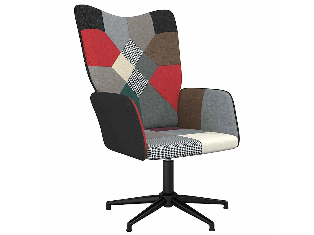 Sedia Relax in Tessuto Patchwork