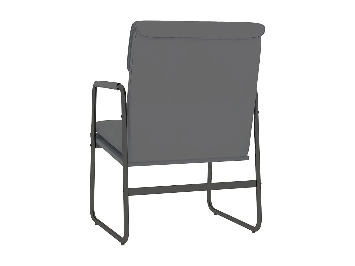 Chaise longue Gris 55x64x80 cm Similicuir